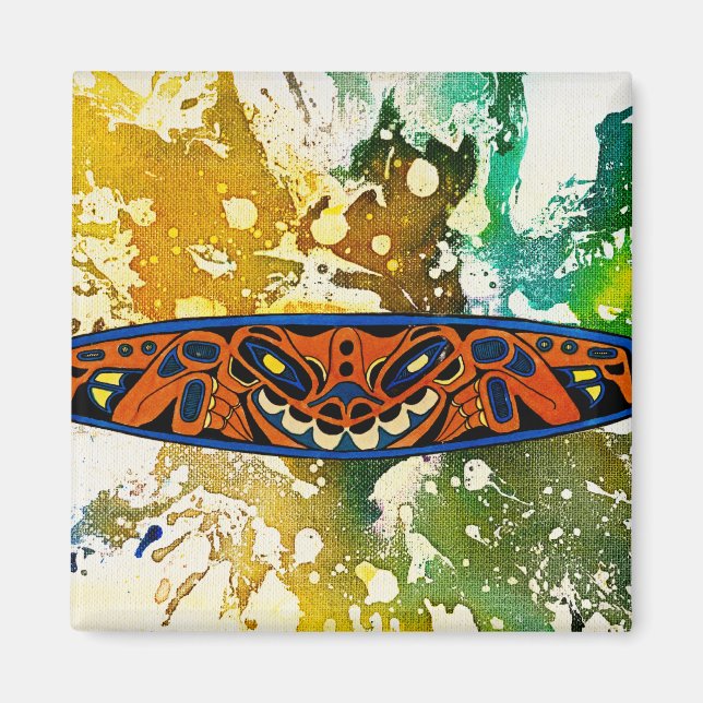 Aimant Totem Athabascan par Michael Moffa (Devant)