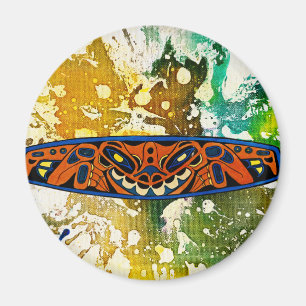 Aimant Totem d'Athabascan par Michael Moffa