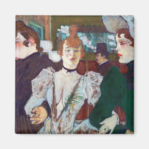 Aimant Toulouse-Lautrec - La Goulue arrivant au Rouge