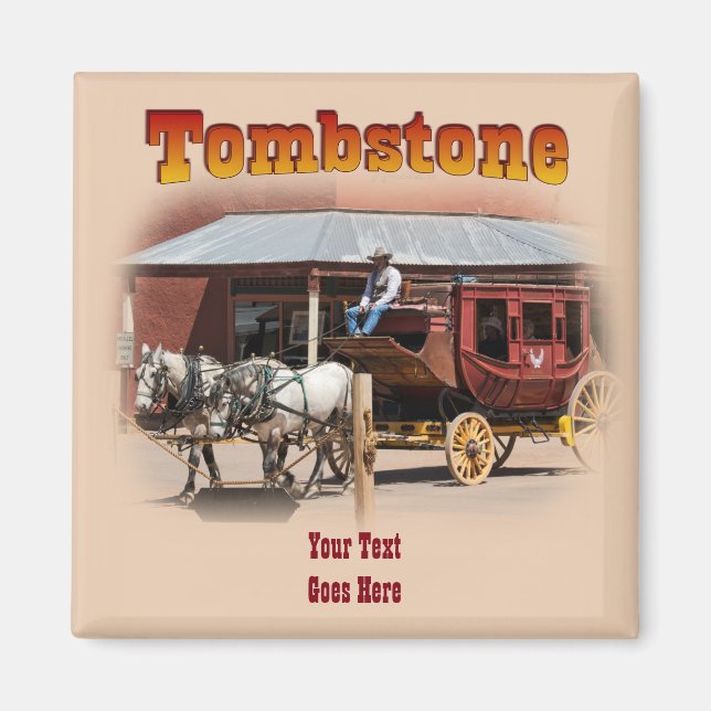 Aimant : Tour #1 (carré) de diligence (Devant)