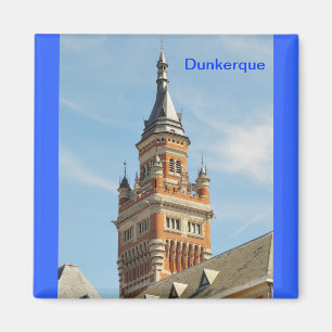 Aimant tour de l'Hôtel de ville de Dunkerque