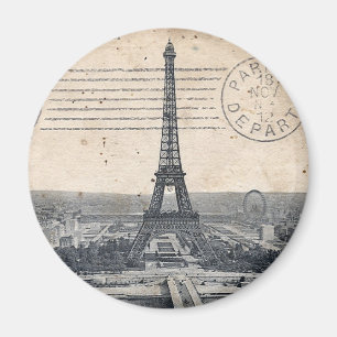 Aimant Tour Eiffel vintage