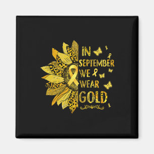 Aimant Tournesol Cancer Enfance En Septembre Nous Portons