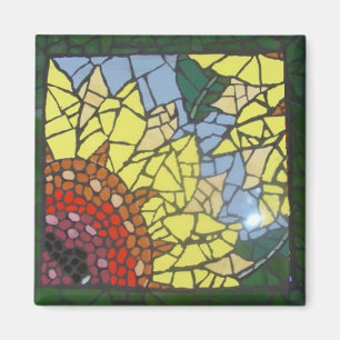 Aimant Tournesol de mosaïque
