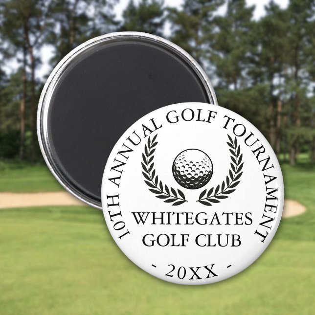 Aimant Tournoi de golf sur mesure  (Custom Golf Club Tournament Magnet)