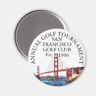 Aimant Tournoi personnalisé du San Francisco Golf Club
