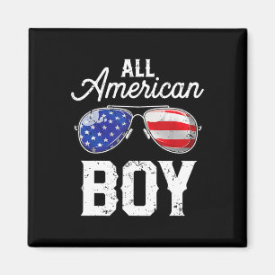 Aimant Tous American Boys 4 juillet Usa Boys Patriotic Te