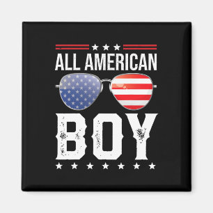 Aimant Tous les American Boy Matching Famille Quatrième 4