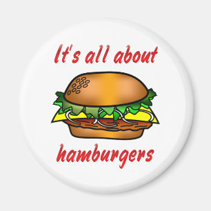 Aimant Tout au sujet des hamburgers
