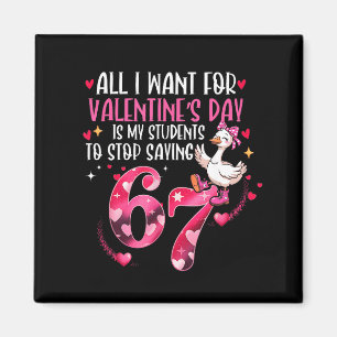 Aimant Tout ce que je veux pour la Saint-Valentin, c'est