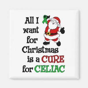 Aimant Tout ce que je veux pour Noël...Celiac