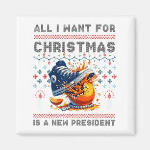 Aimant Tout ce que je veux pour Noël, c'est un nouveau pr