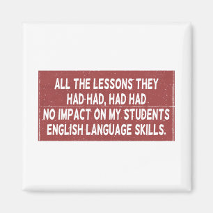 Aimant Toutes les leçons qu'ils ont tirées n'ont eu aucun