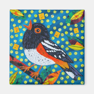 Aimant Towhee tachetée