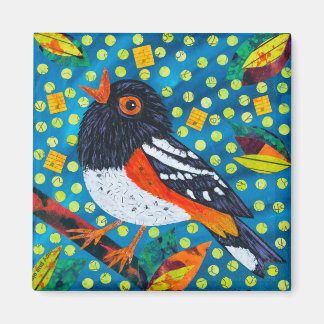Aimant Towhee tachetée