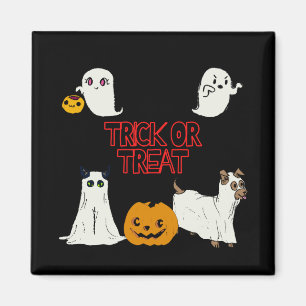 Aimant Trace ou traitement des fantômes d'Halloween