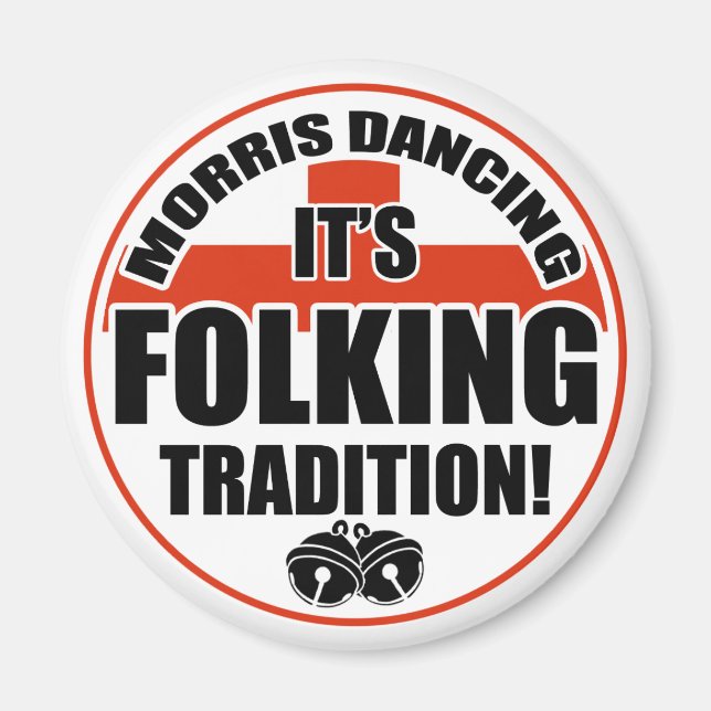 Aimant Tradition dansante Morris (Devant)