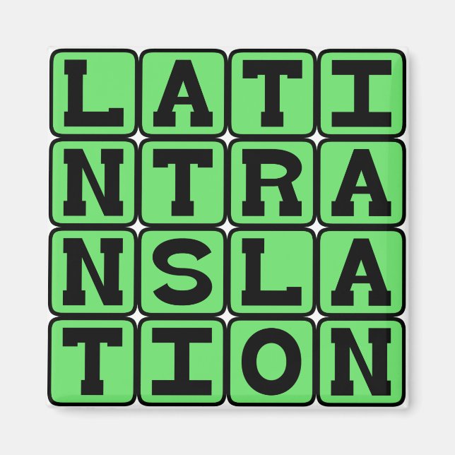 Aimant Traduction latine (Devant)