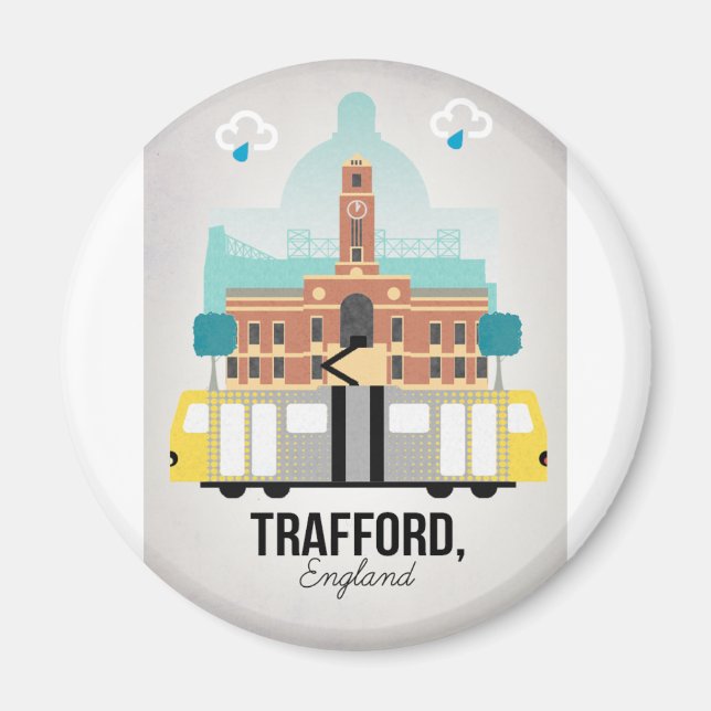 AIMANT TRAFFORD, MANCHESTER (Devant)