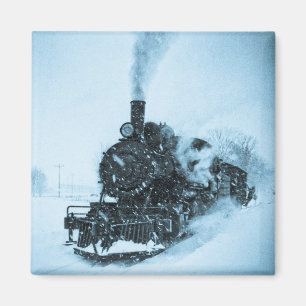 Aimant Train à neige