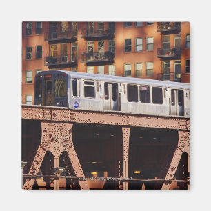 Aimant Train de Chicago chez Riverbend