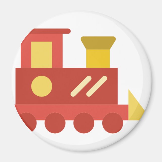 Aimant train de jouets (Devant)