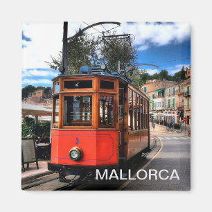 aimant train de Soller, dans l'île de Majorque