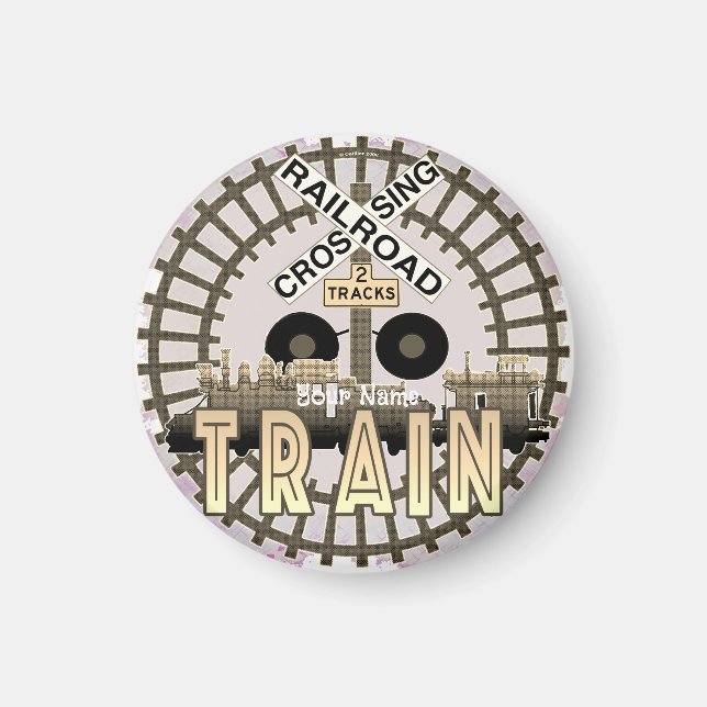 Aimant Train ferroviaire (Devant)