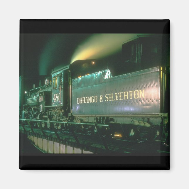 Aimant Trains Durango & Silverton No_Steam (Devant)