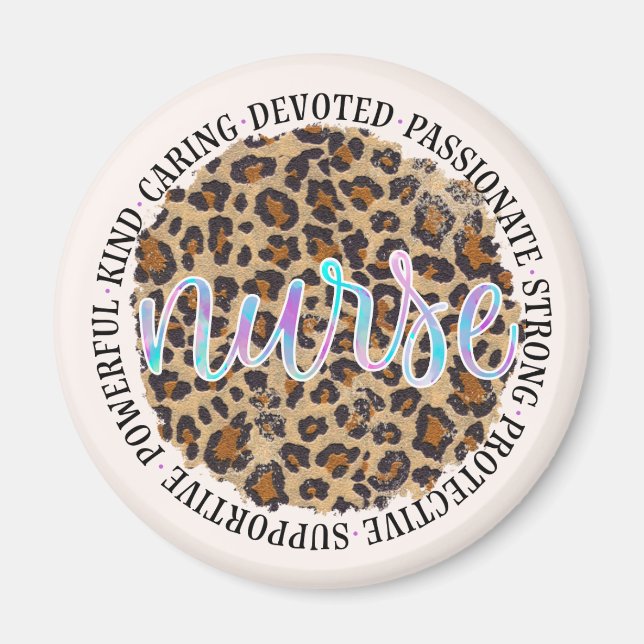 Aimant Traits de la personnalité infirmière (Devant)