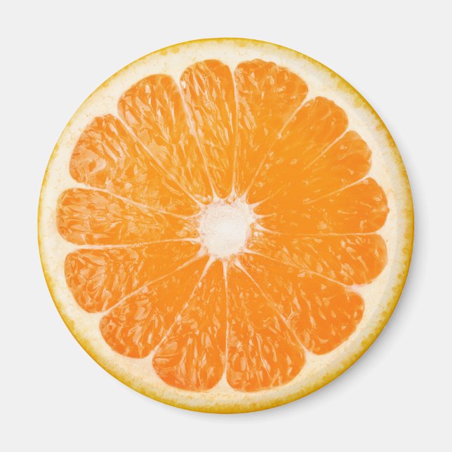 Aimant Tranche d'orange (Devant)