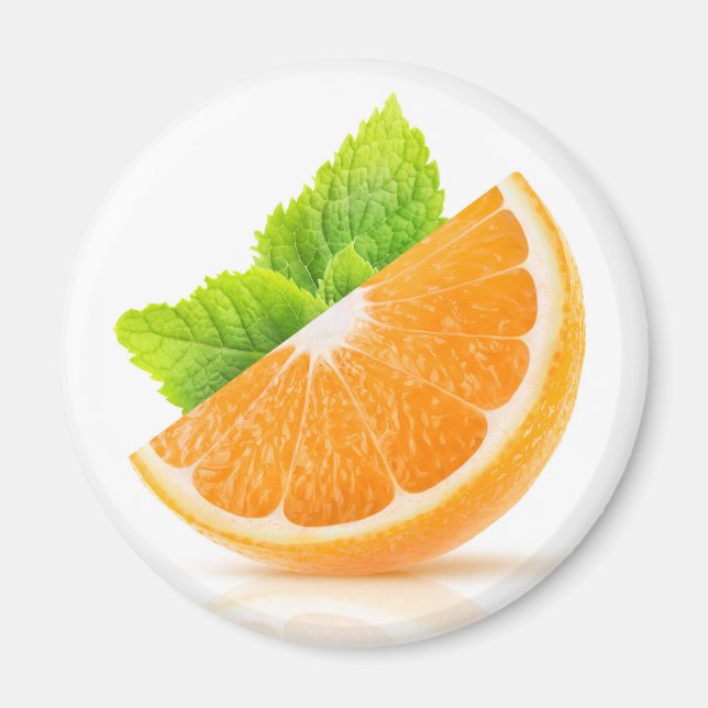 Aimant tranche orange (Devant)