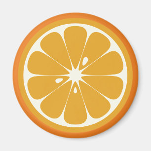 Aimant tranche orange