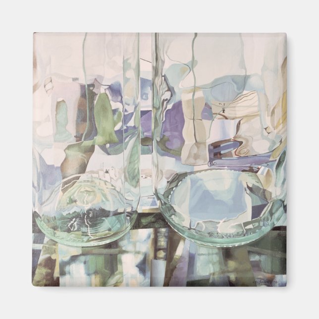 Aimant Transparence verte (Devant)