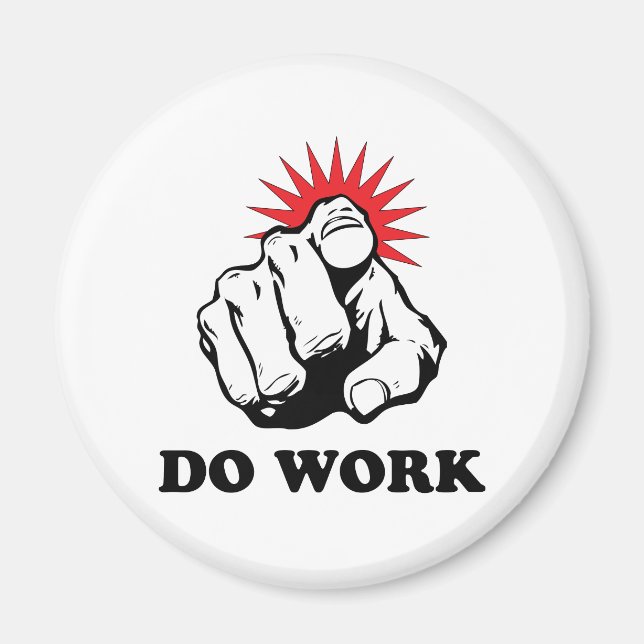 Aimant Travail (Devant)