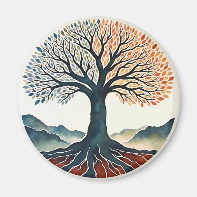 Aimant Tree of Life (Devant)