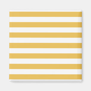 Aimant Trendy Yellow and White Wide Horizontpes