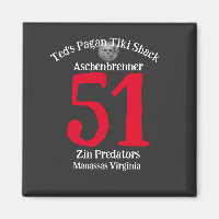 Trepied de Ted Pagan Tiki Shack Zin Manassas VA