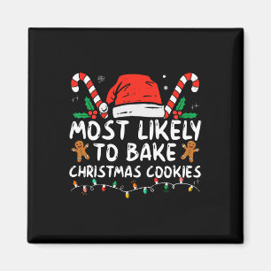 Aimant Très Probable De Faire Cuire Des Cookies De Noël F