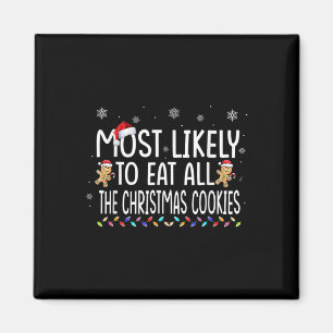 Aimant Très Probable De Manger Tous Les Cookies De Noël F