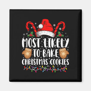 Aimant Très susceptible de préparer un biscuit de Noël Xm