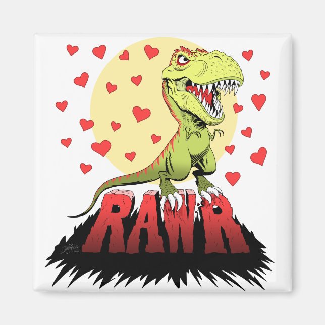 Aimant Trex Rawr (Devant)