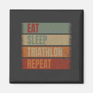 Aimant Triathlon Funny