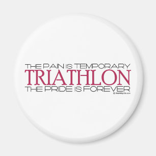 Aimant Triathlon - la fierté est Forever