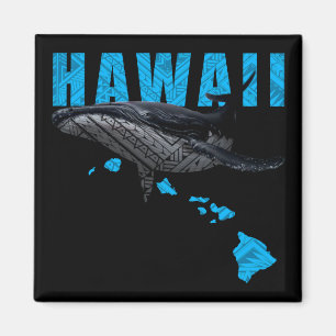 AIMANT TRIBAL POLYNÉSIEN HAWAII HUMPBACK HAWAII