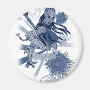 Aimant tribu Indigo 10