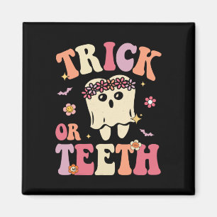 Aimant Tricot Ou Fantôme Dentaire Super Halloween Treat
