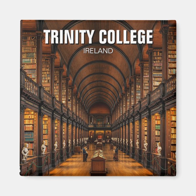 Aimant Trinity College Dublin Ireland Library (Devant)