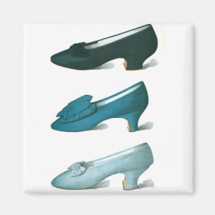 Aimant Trio des chaussures bleues