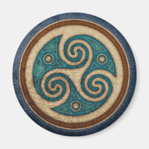 Aimant Triskele foncé